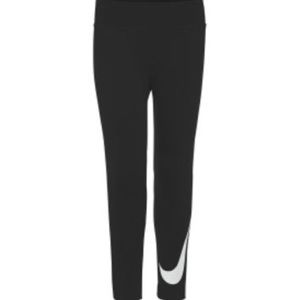 Nike swoosh black leggings