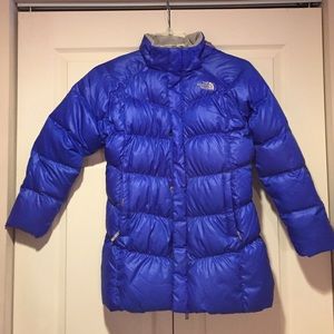 North Face slim puffer jacket