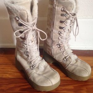 Aldo Lace Up Snow Boots