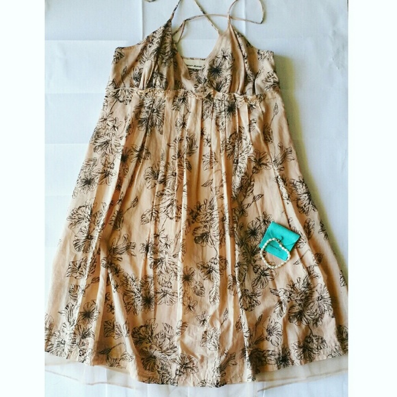 DKNY Flower Pattern Dress