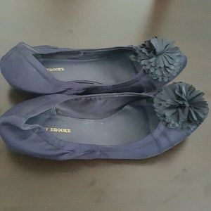 Like New Navy Audrey Brooke ballet flats