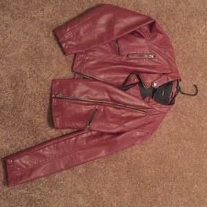 Leather jacket