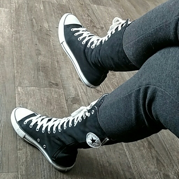 tall converse shoes