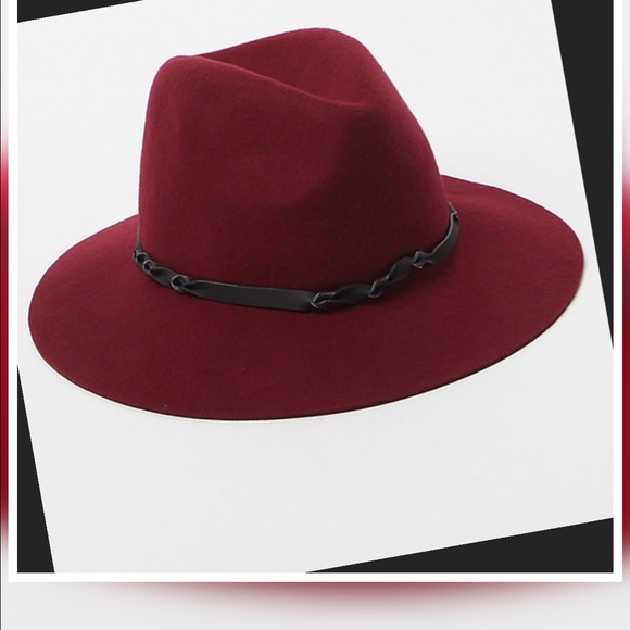 LA Hearts Accessories - L.A. Hearts Burgandy Wool Hat New/ w Tags attached