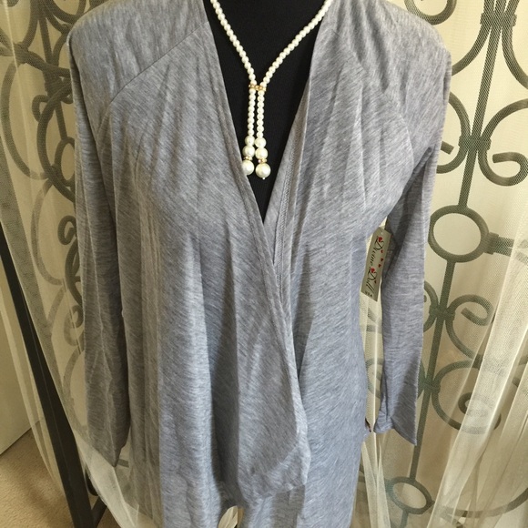 NEW ...long sleeve cascade shrug Aztec inspired - Picture 4 of 4