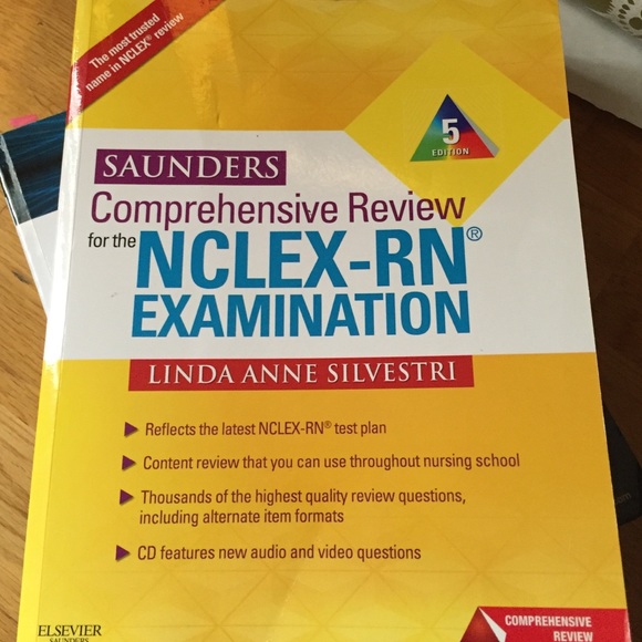 Saunders NCLEX-RN Review Nursing Textbook