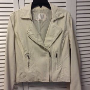 Faux leather jacket