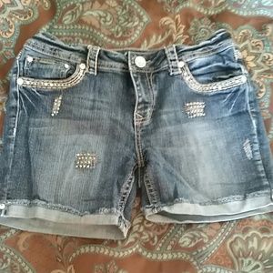 LA Idol bling shorts