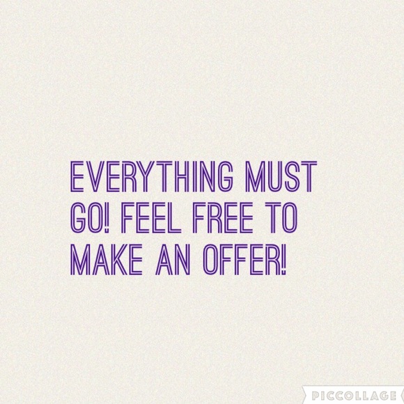 ♦️EVERYTHING MUST GO ♦️ALL PRICES ARE NEGOTIABLE