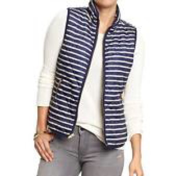 Old Navy striped vest