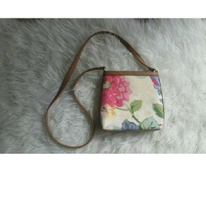 🌸 Floral Fossil crossbody bag.