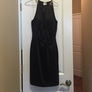 Black cocktail dress