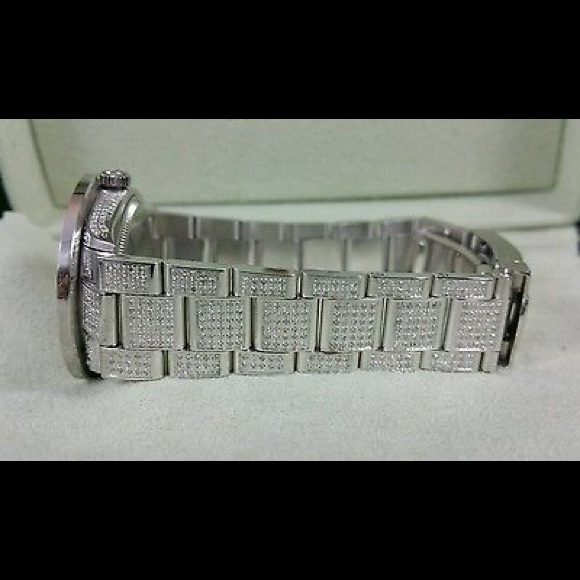 Rolex Men's Datejust Diamond 38mm Stainless Steel - Picture 2 of 4