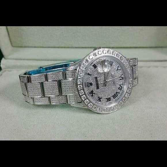 Rolex Men's Datejust Diamond 38mm Stainless Steel - Picture 3 of 4