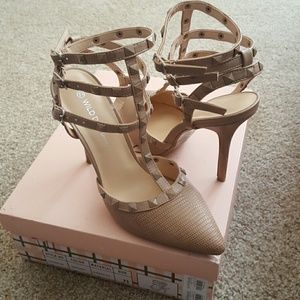 (FOR SNCOOKS) Lizard Studded & peep toe bowties