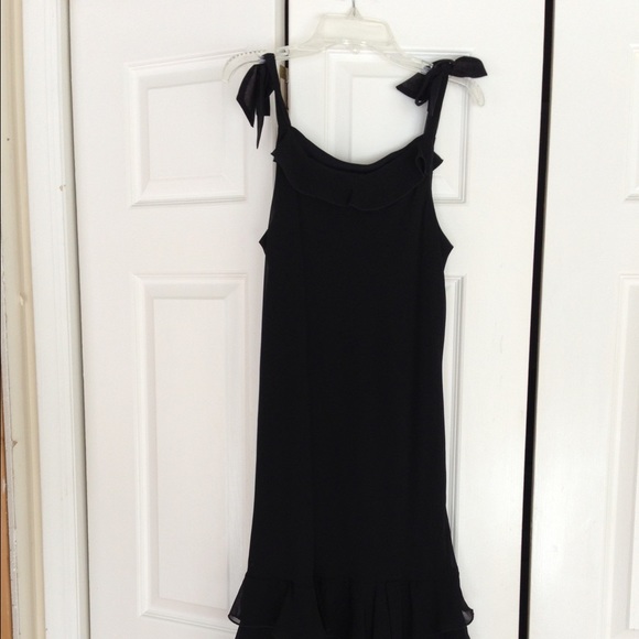 Black Cocktail Dress - Picture 3 of 4