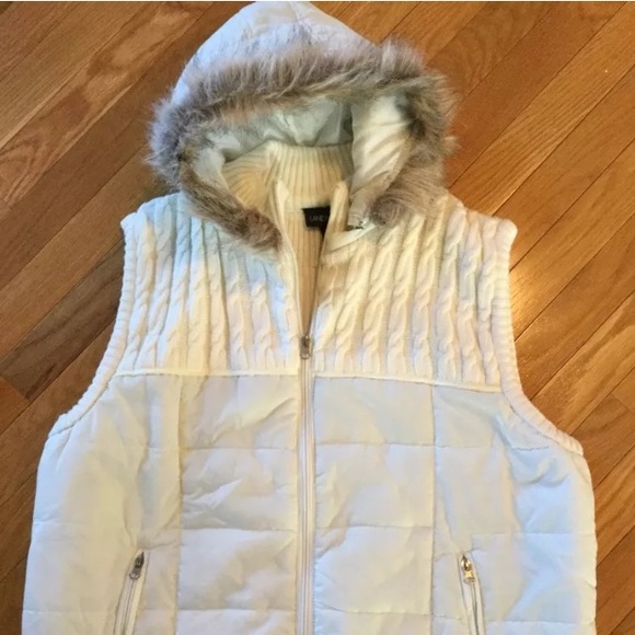 LOOKING FOR Cream or black LB hooded vest.
