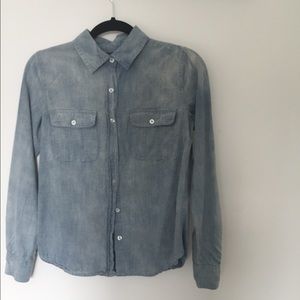 Washed out denim shirt!