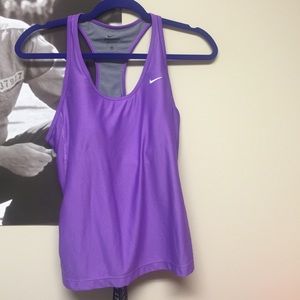Purple Nike Tank Top