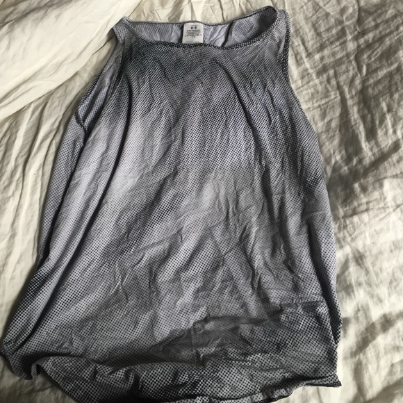 Under armour tank tie back