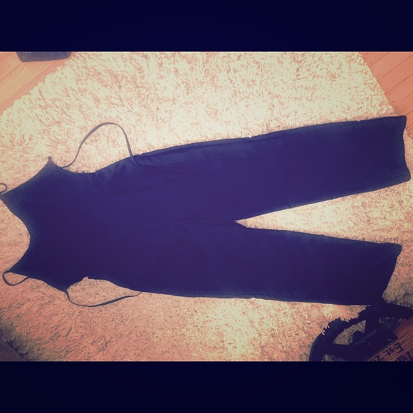 Black Tobi backless jumpsuit