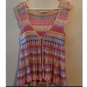 Urban Outfitters Summer of Love Crochet Vest