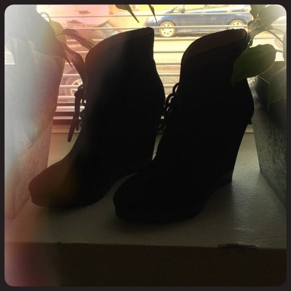 Black Kors booties