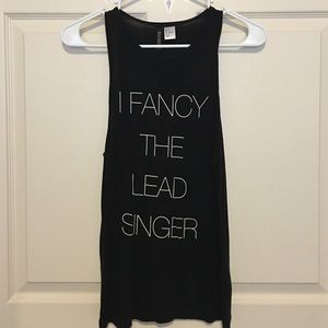 ❌ SOLD!! ❌ 'I fancy the lead singer' tank