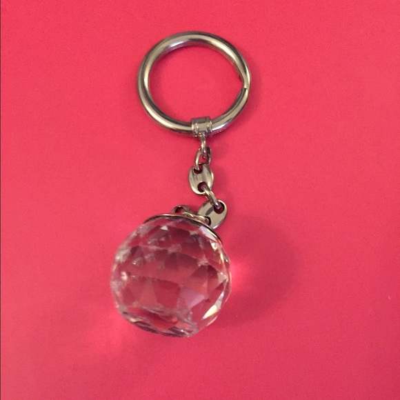 Swarovski Crystal "E" Keychain