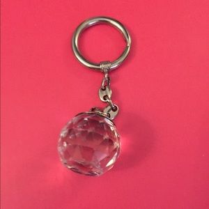 Swarovski Crystal "E" Keychain