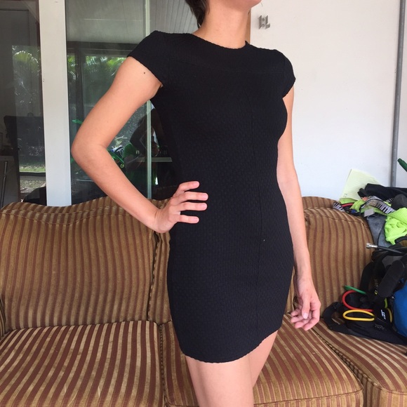 Urban Outfitters Black Knit Dress