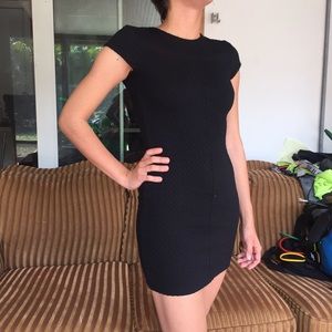 Urban Outfitters Black Knit Dress