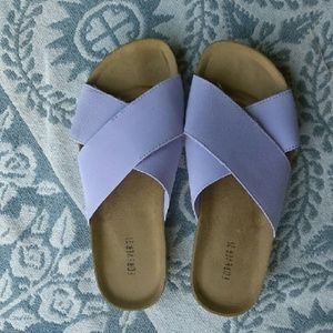 Purple strap slides