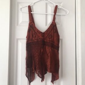 Beautiful orange blouse