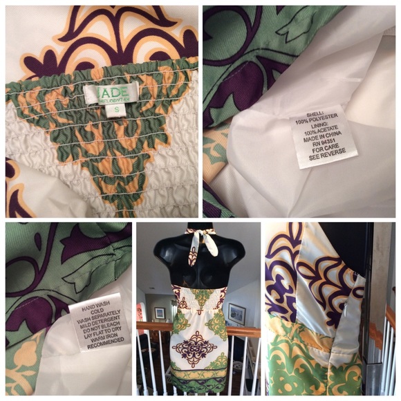 Jade Halter Dress - Picture 2 of 3