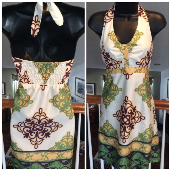 Jade Halter Dress - Picture 3 of 3