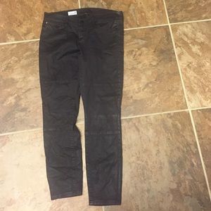 Pleather Gap Jeans
