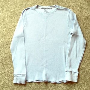 Like new Mens medium Gap thermal in light blue