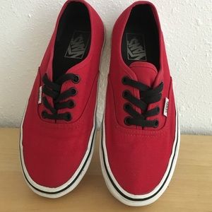 Red Vans