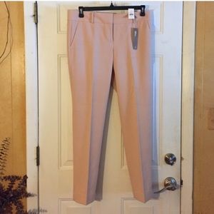 Blush colored Marissa straight LOFT pants
