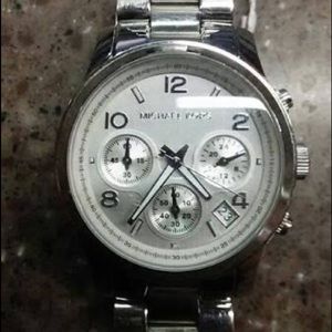 Silver Michael Kors watch