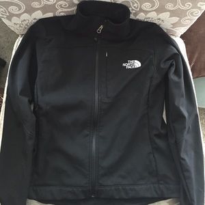 Woman's Small full zip jacket, Black