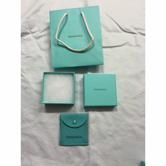 Tiffany & Co Jewelry Pouch and Box