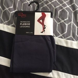 New Seamless Fleece Leggings
