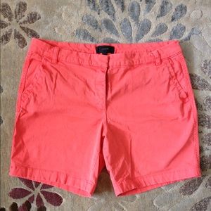 J crew coral chinos 7 inch inseam