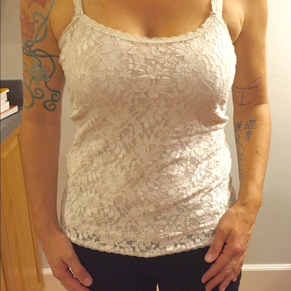 Ann Taylor White tank top