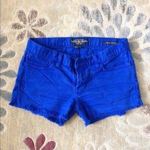 Lucky Riley shorts bright blue