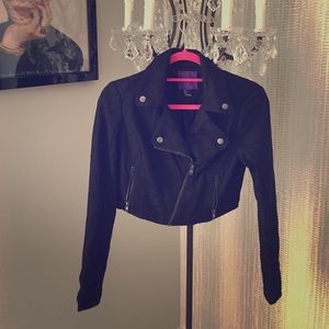 Biker style blazer