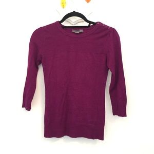 Purple Sweater Ribbed Paneling