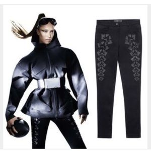 Alexander Wang x HM Collaboration black jeans